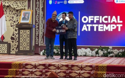 Palembang Pecahkan Guinness World Records Lewat Pelatihan AI untuk 25 Ribu Guru